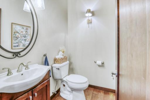 Main floor half-bath