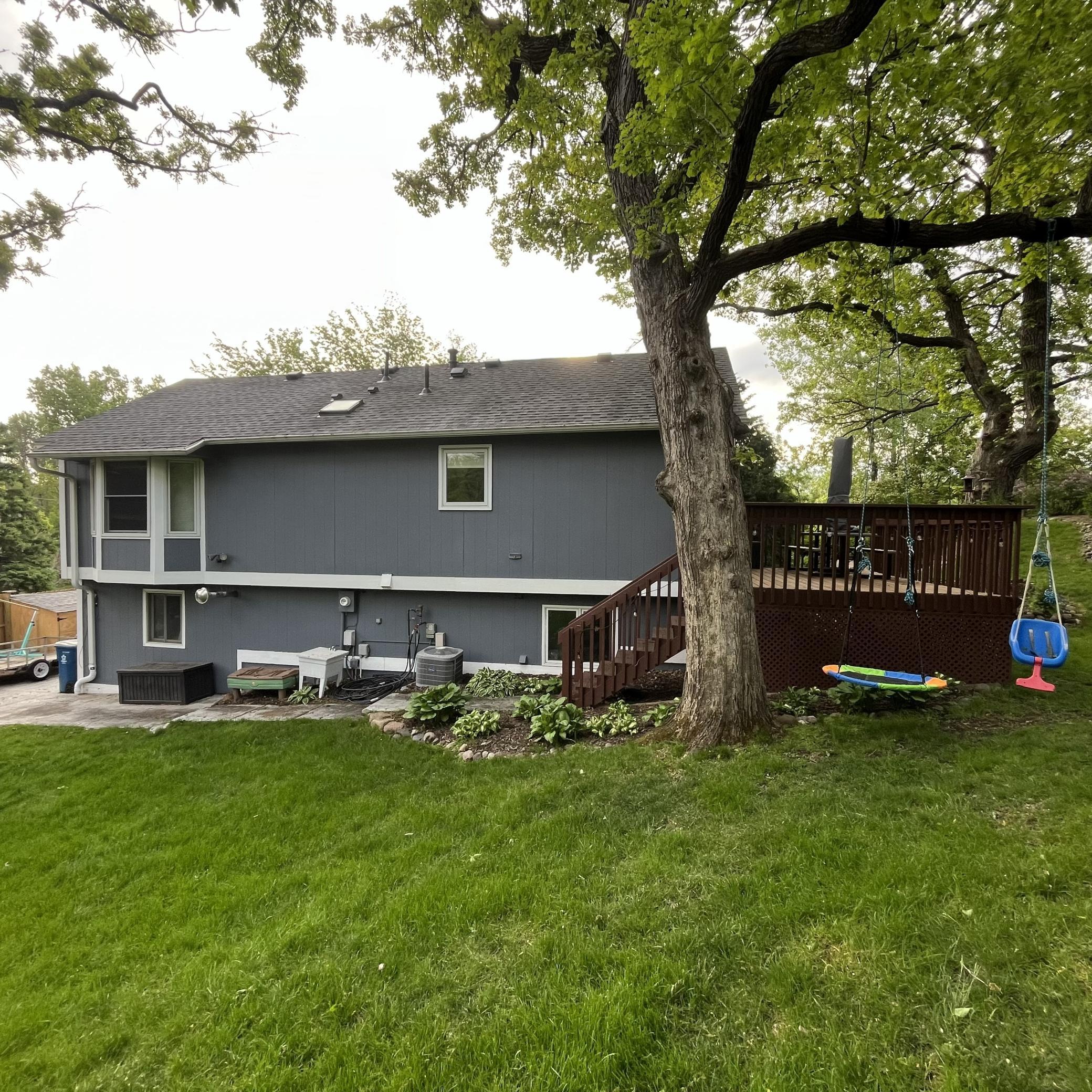Deck and entertainment space
