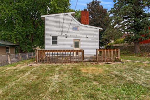 Exterior Back with Deck