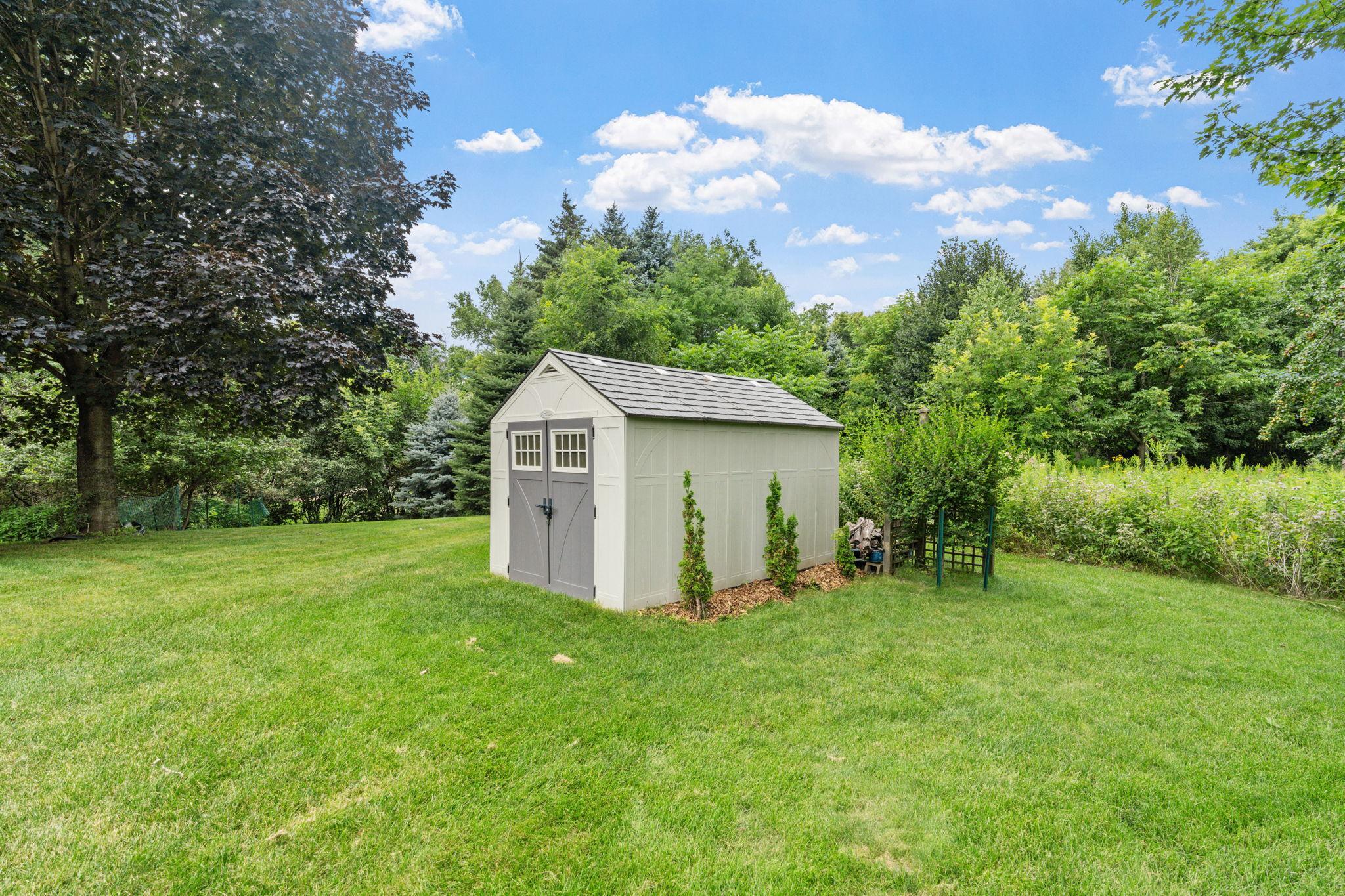 Extra storage for all things yard