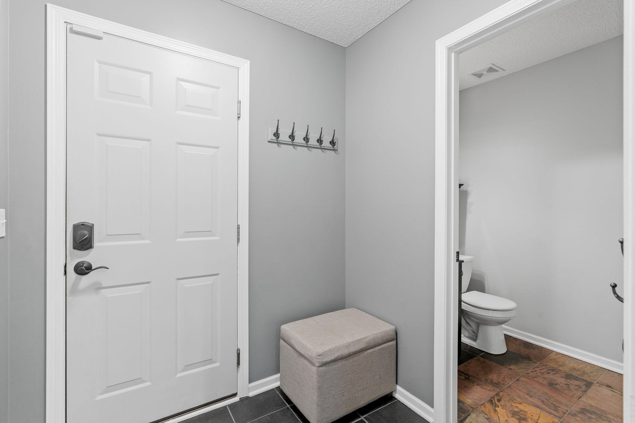 Main floor mudroom
