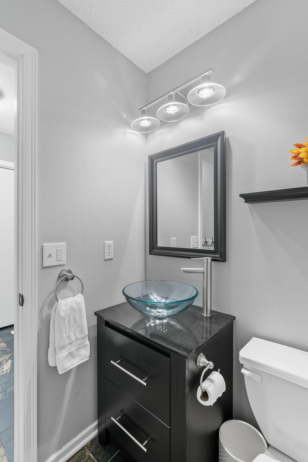 Main floor bathroom