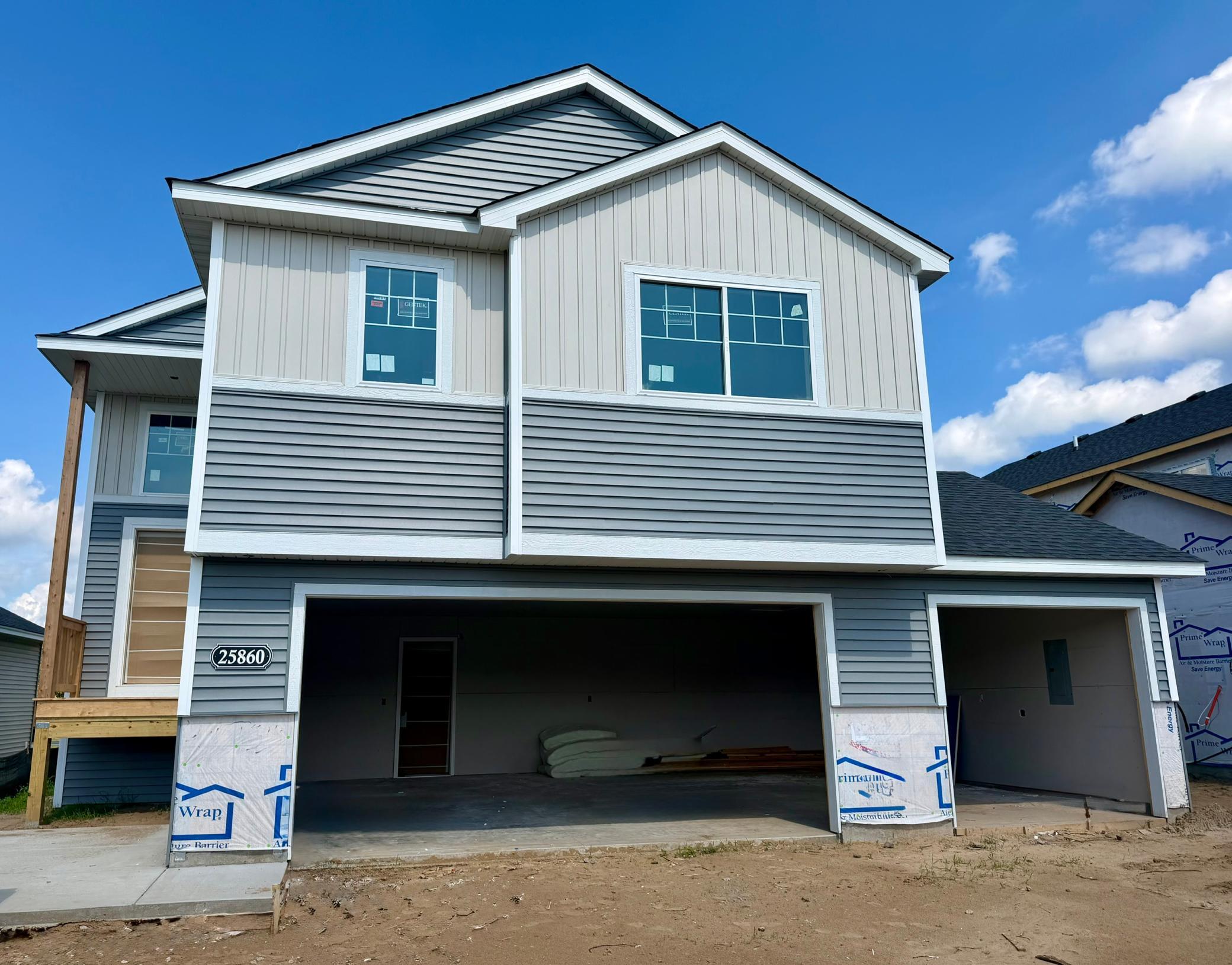 25860 Emerson Ct, Wyoming. Photo taken of actual home. Sod and Irrigation Included.