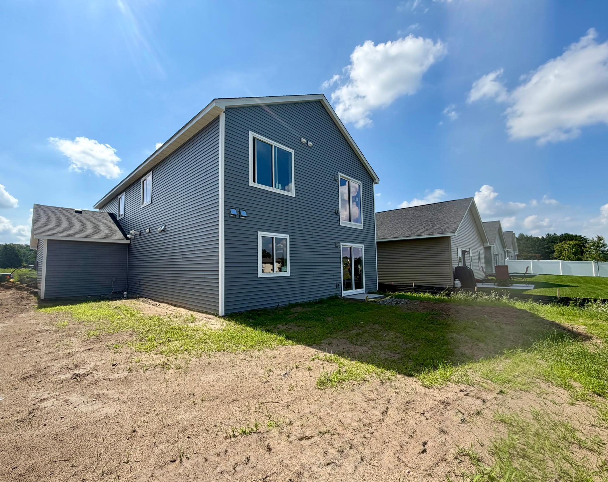 25860 Emerson Ct, Wyoming. Photo taken of actual home. Sod and Irrigation Included.