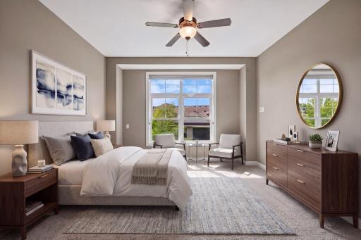 Virtual staging to highlight the endless style and arrangement possibilities.