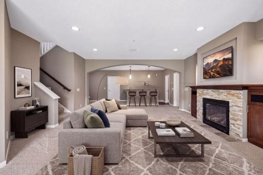 Virtual staging to highlight the endless style and arrangement possibilities.