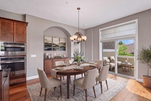 Virtual staging to highlight the endless style and arrangement possibilities.