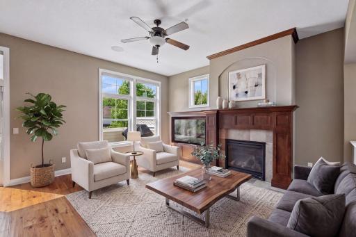 Virtual staging to highlight the endless style and arrangement possibilities.