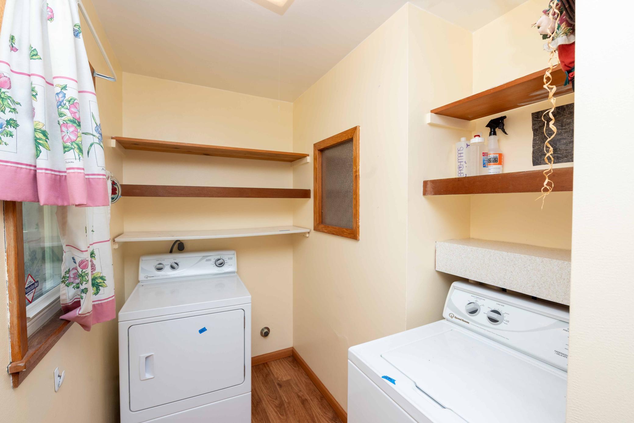 Main floor laundry