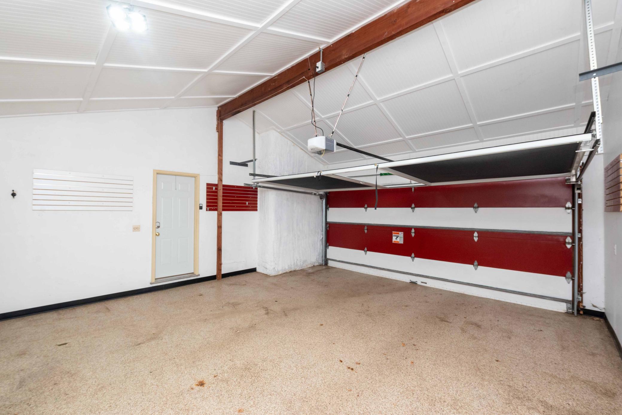 Nice 2 car garage
