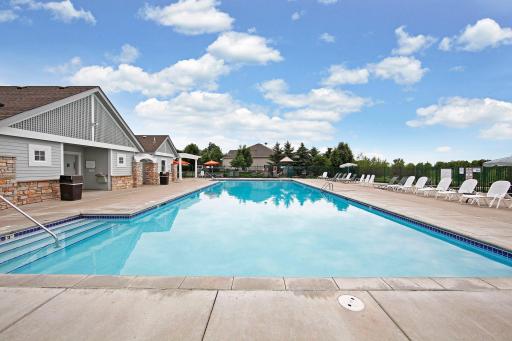 One of 2 pools in Bailey's Arbor.