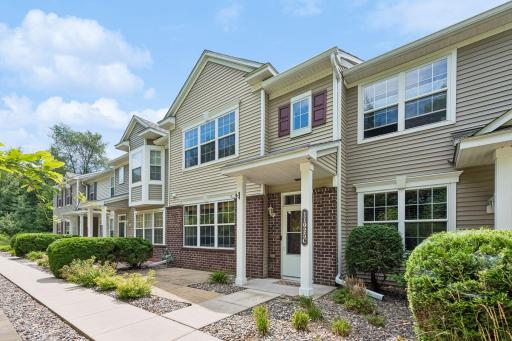 Walkway from the guest parking takes you around the front of the building directly to the front door.