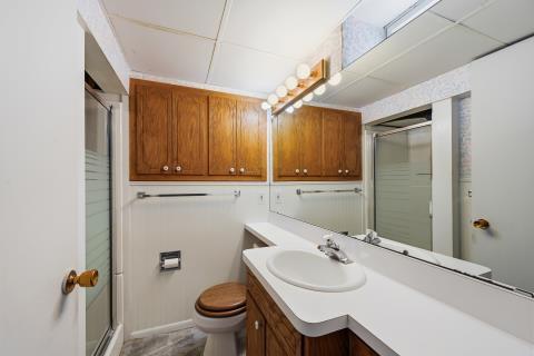 lower level 3/4 bath