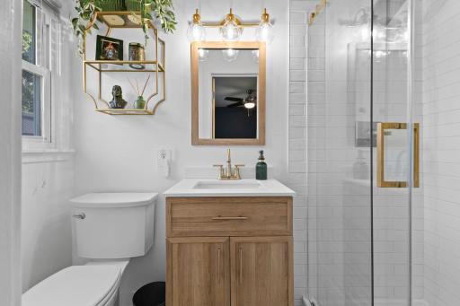 Updated Private Primary Bathroom