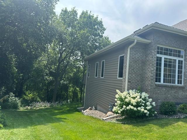 East side of home
