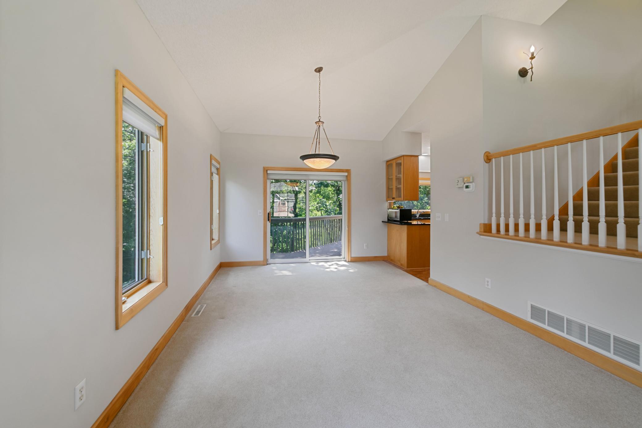 view of formal dining from the living room
