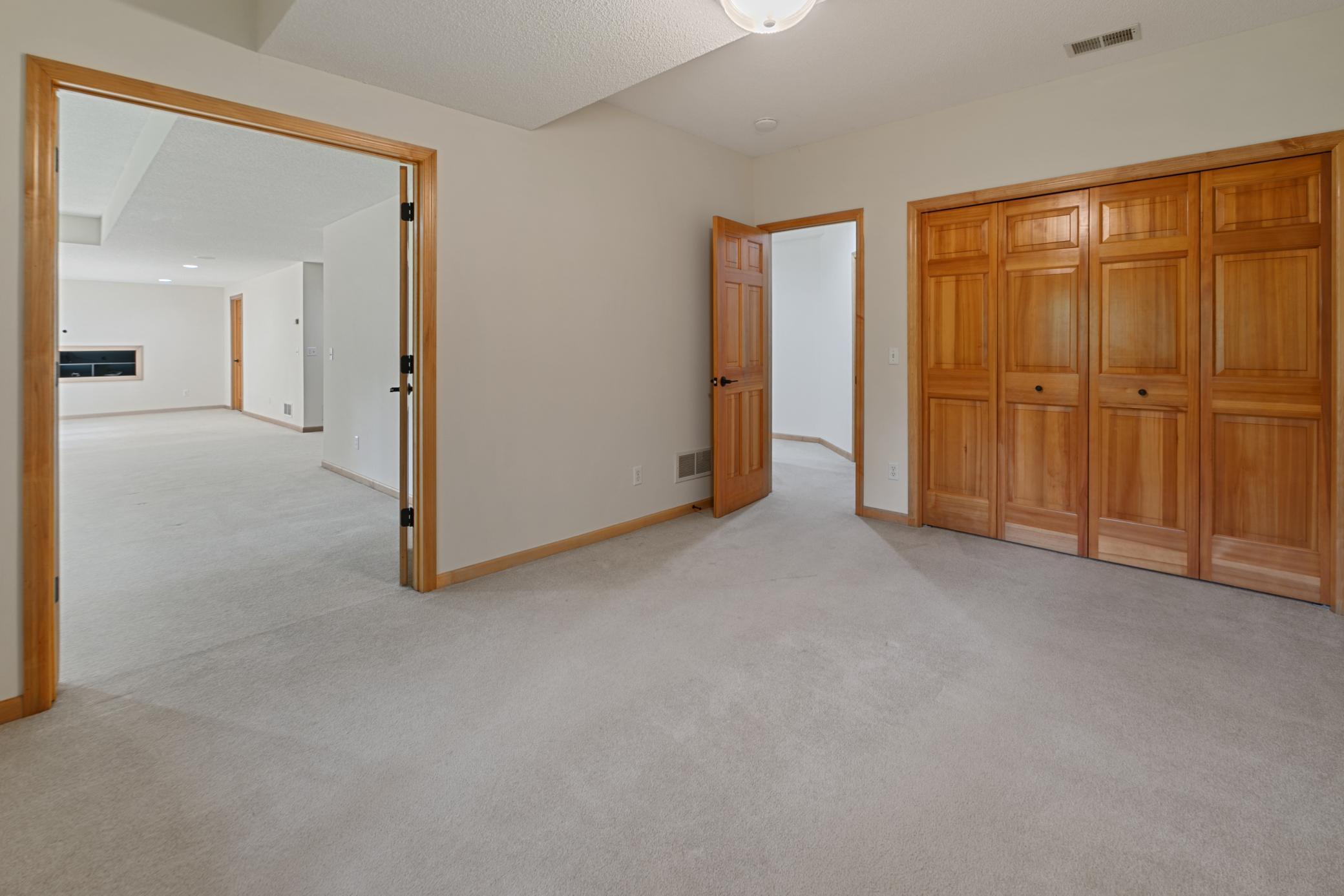 lower level bedroom- another view