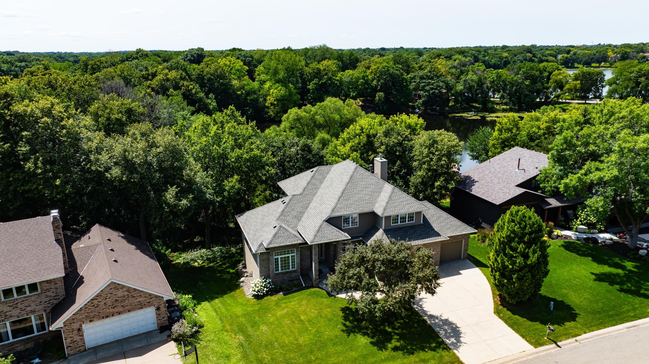 Aerial of home