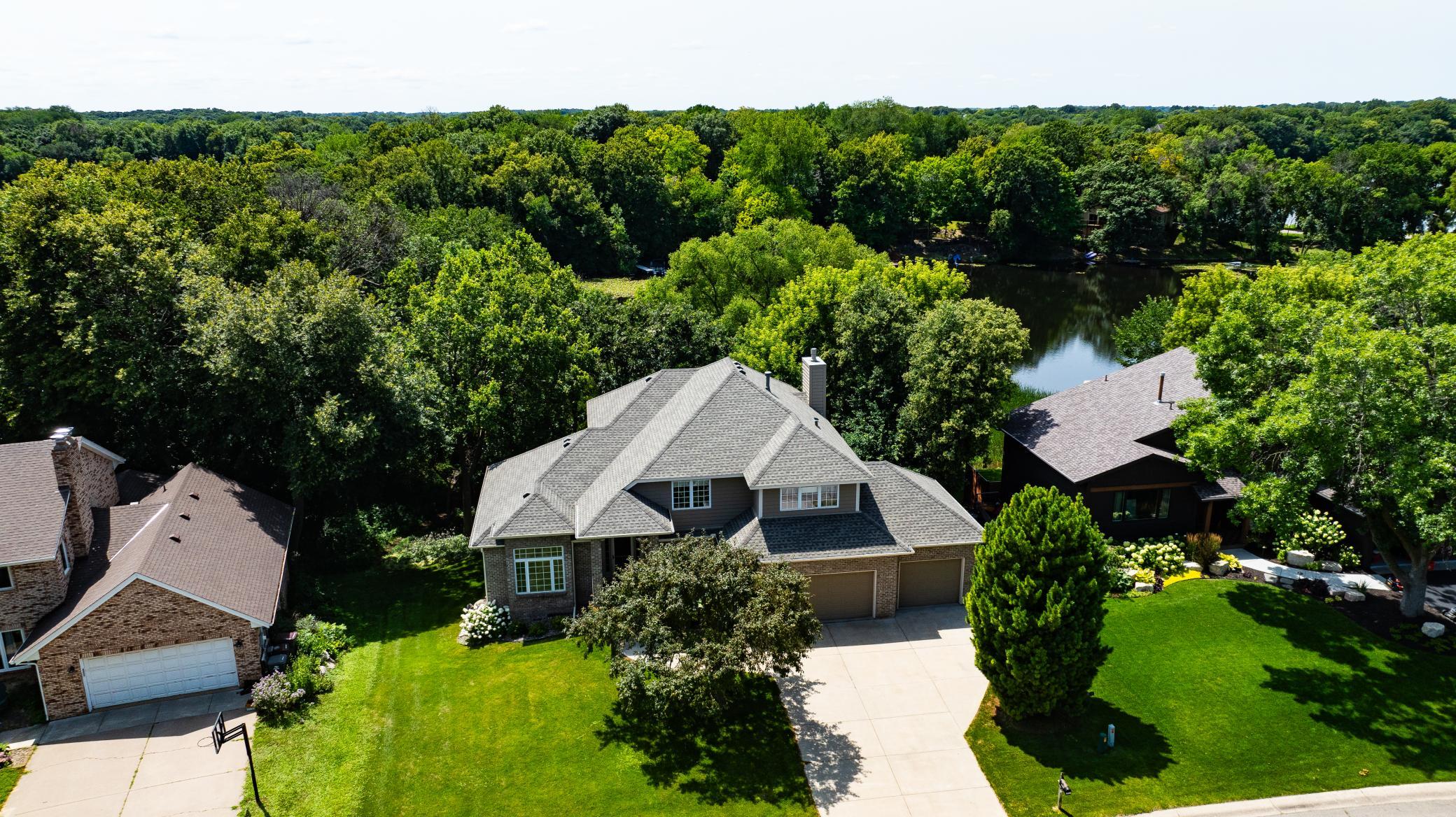 Aerial of home