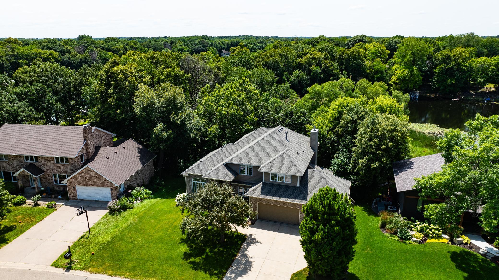 Aerial of home
