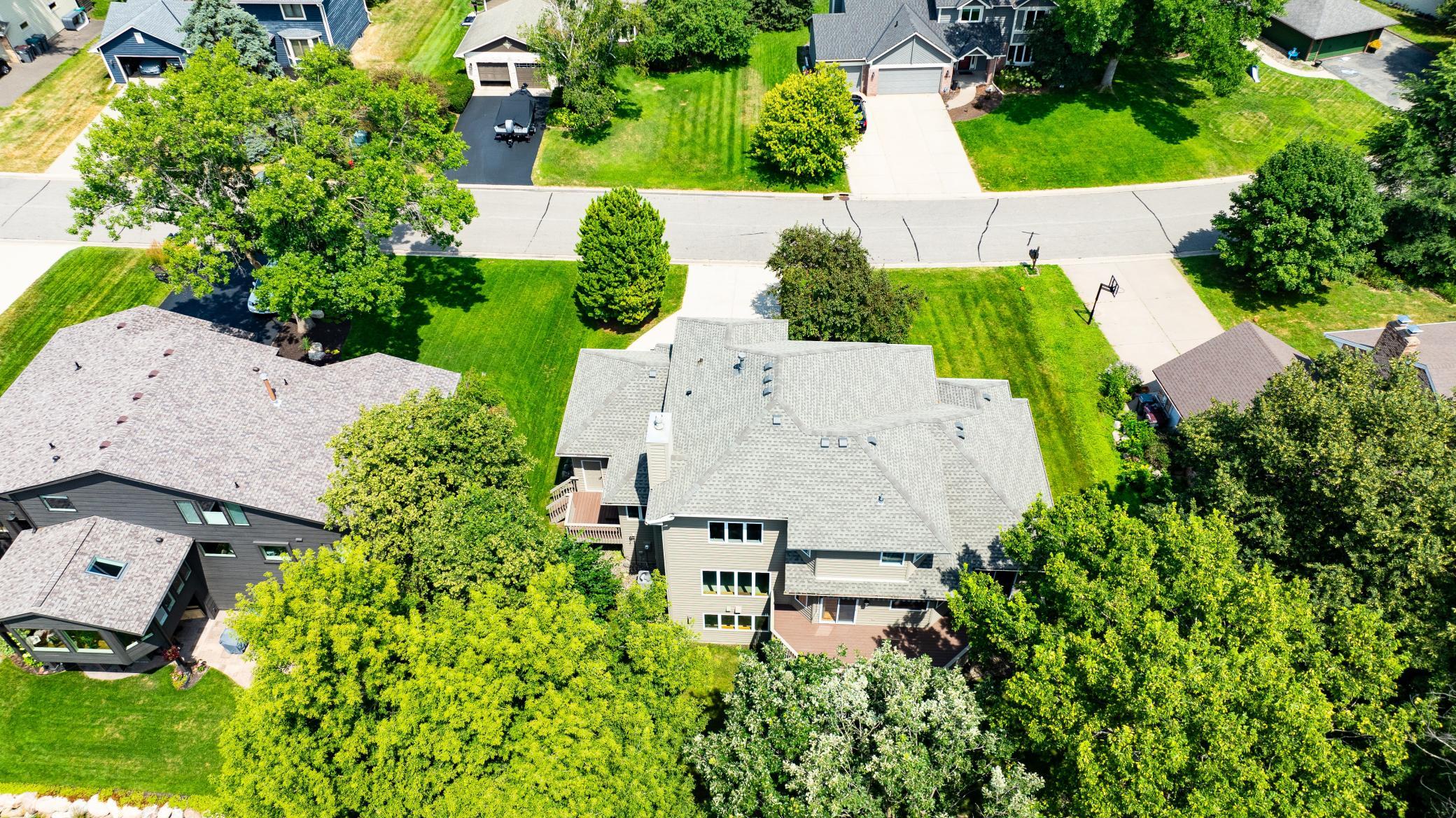 Aerial of home