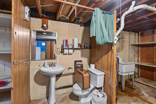 Basement bath