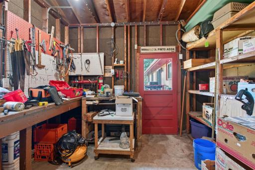 workshop located in garage