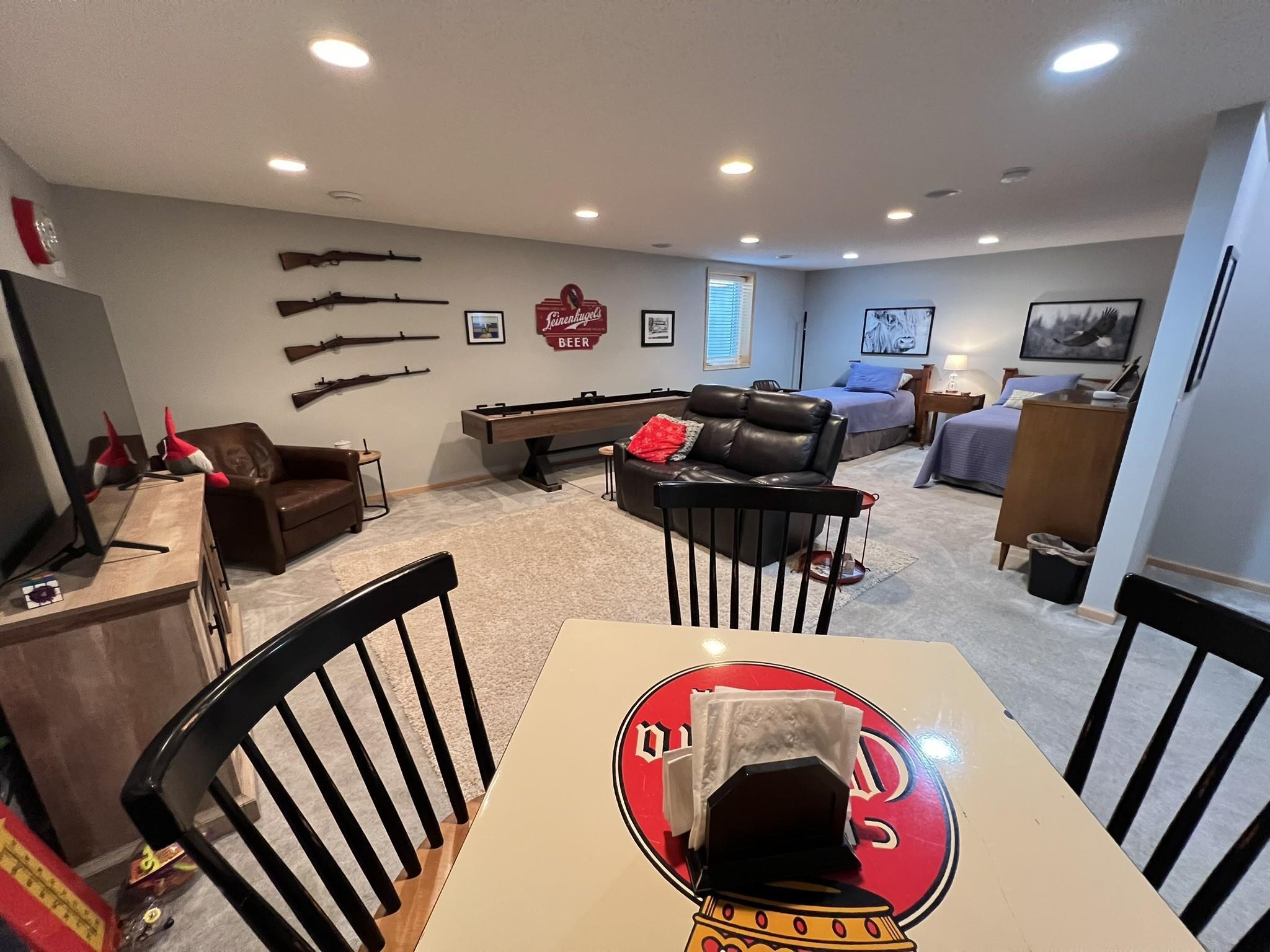 Lower level family room