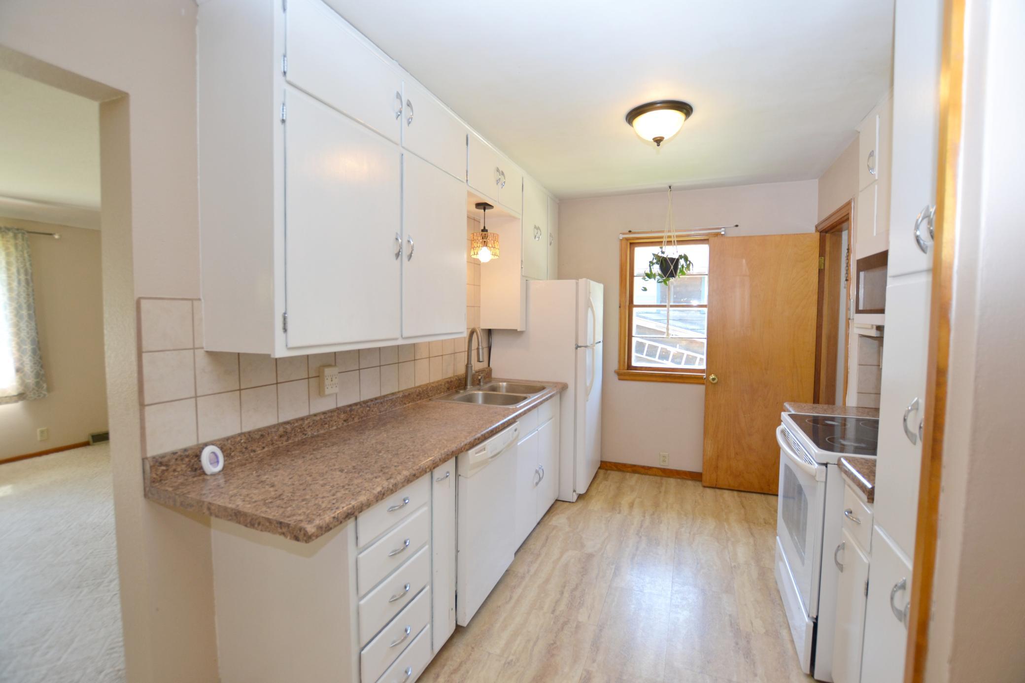 Bright & open with plenty of storage.