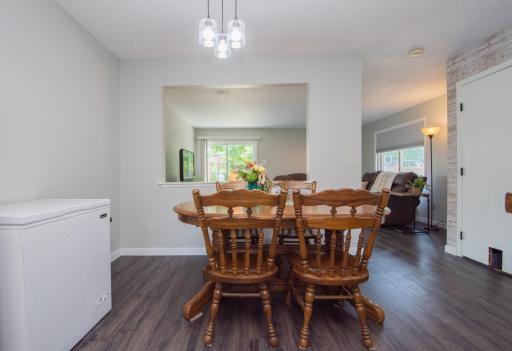 Kitchen opens to Dining Area