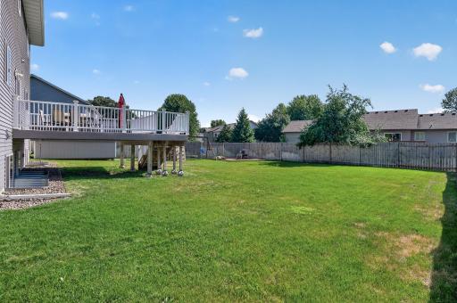 Enjoy the privacy and peace of a fully fenced backyardâperfect for pets, play, and outdoor gatherings.
