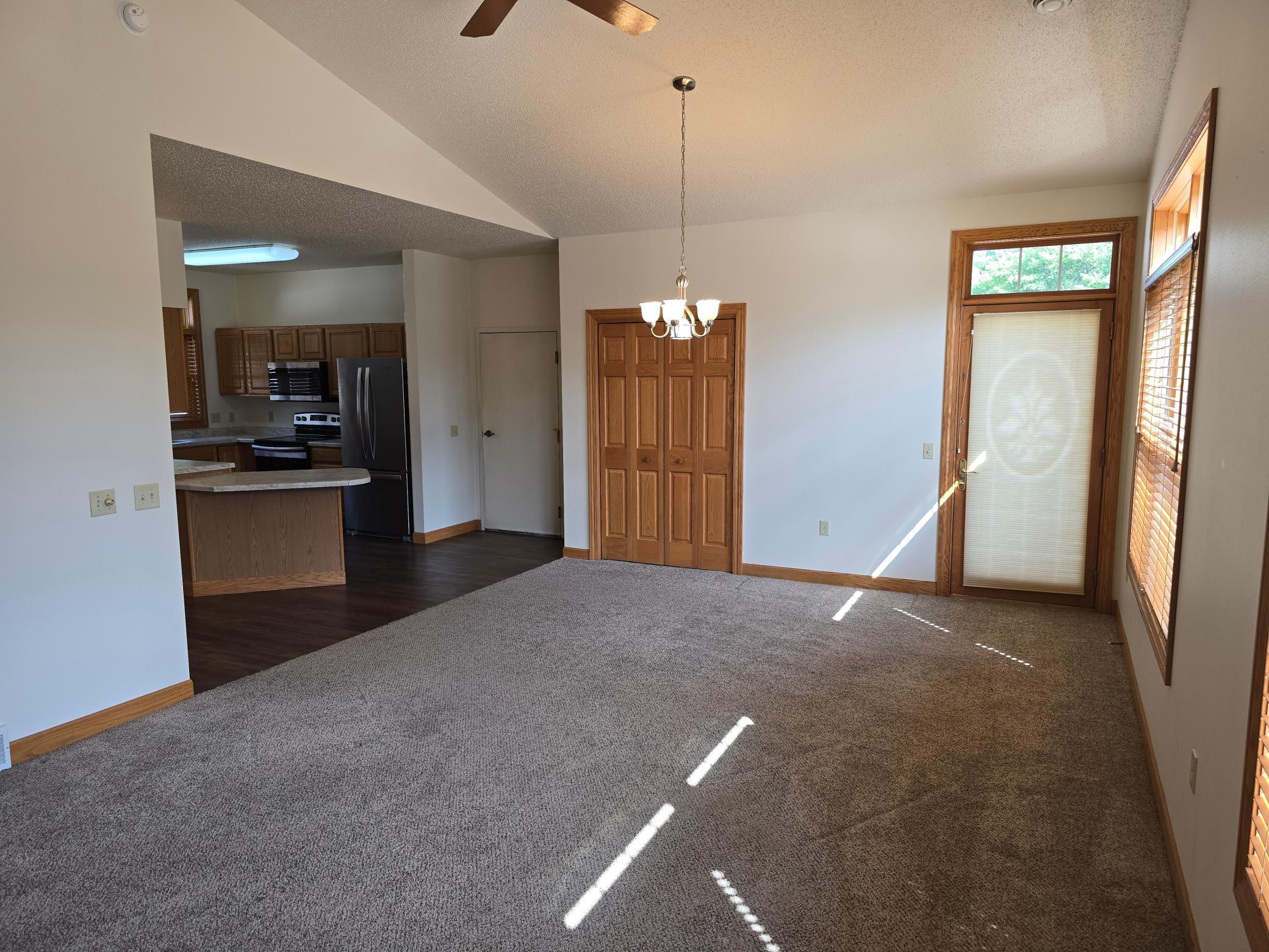 Living room & Patio Door