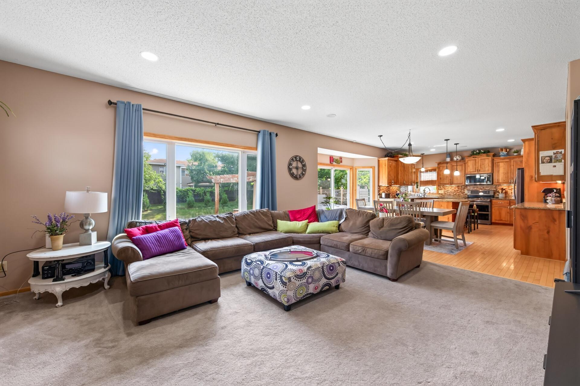 Spacious Living Room