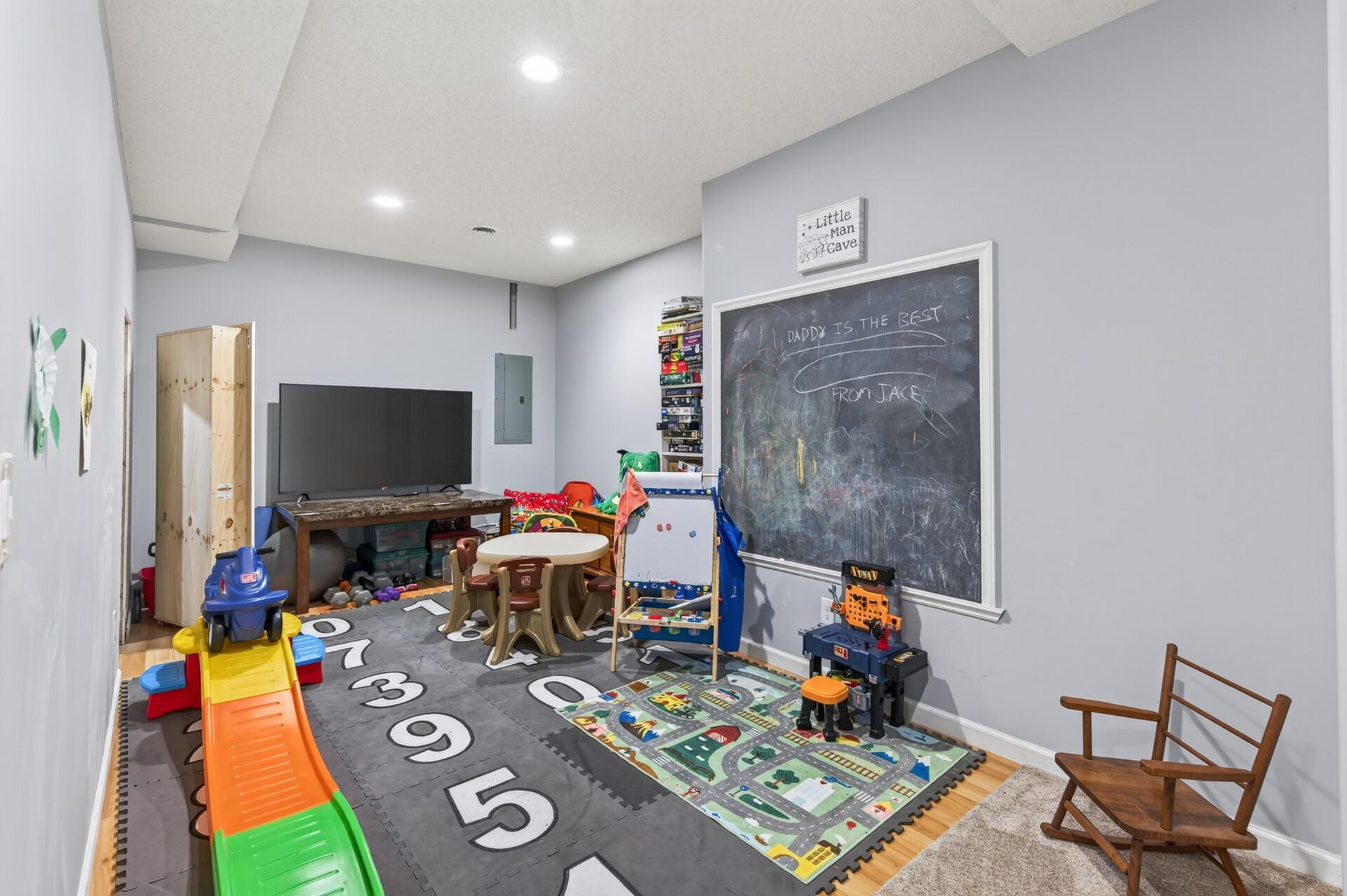 Play Room/Rec Room Basement