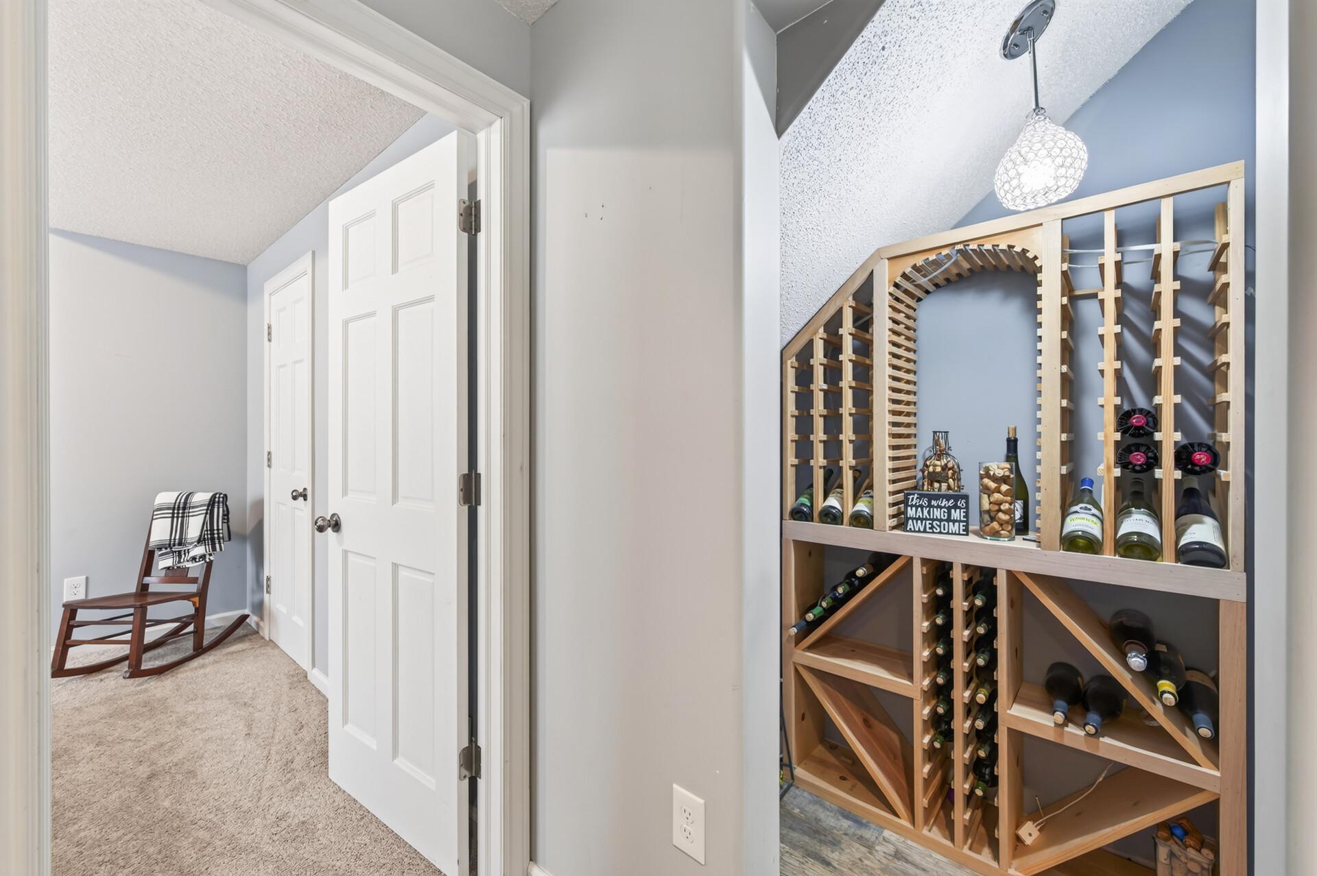 Lower Level Wine Cellar