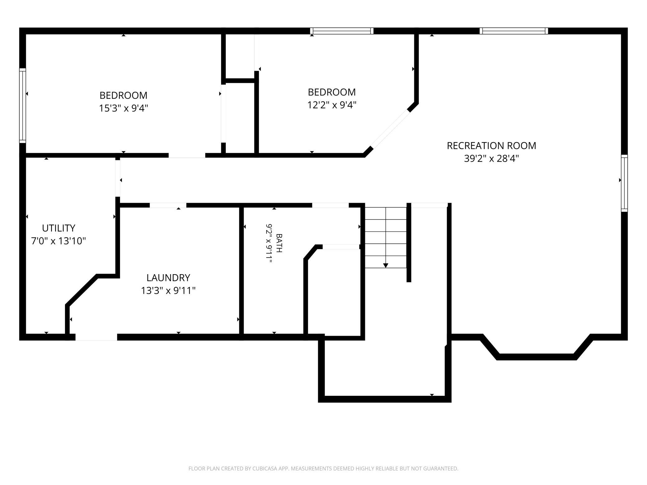 Lower Level Floor Plan