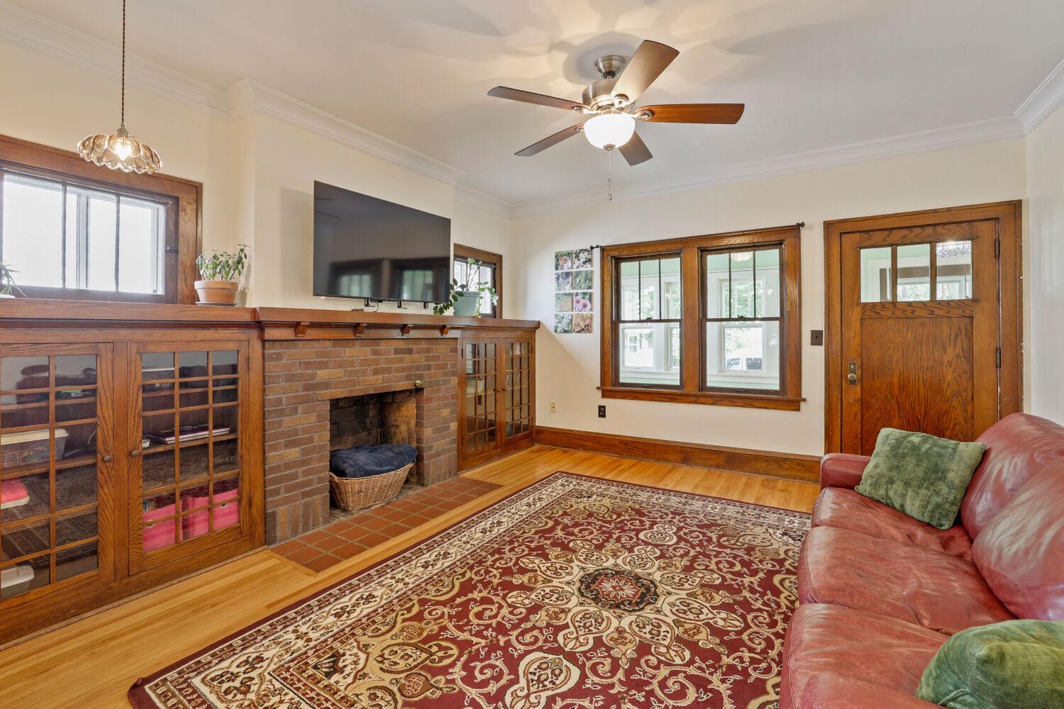 Living room provides plenty of light!