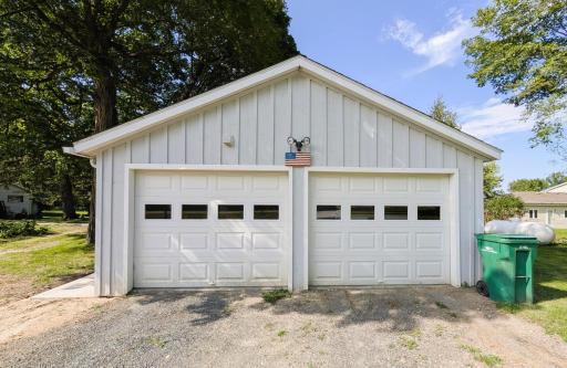 Road side attached garage