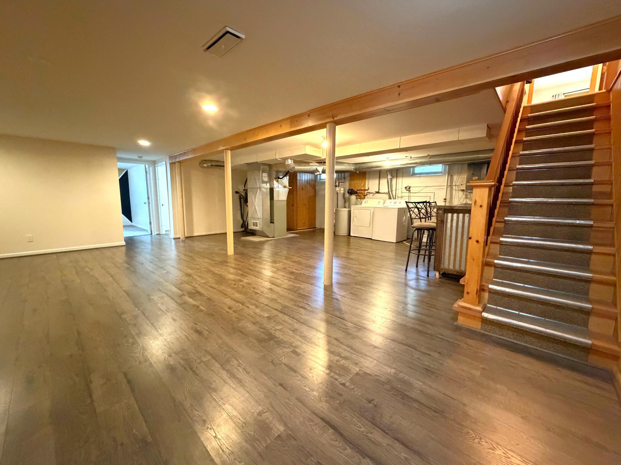 Lower level, wow, let your imagination run in this space