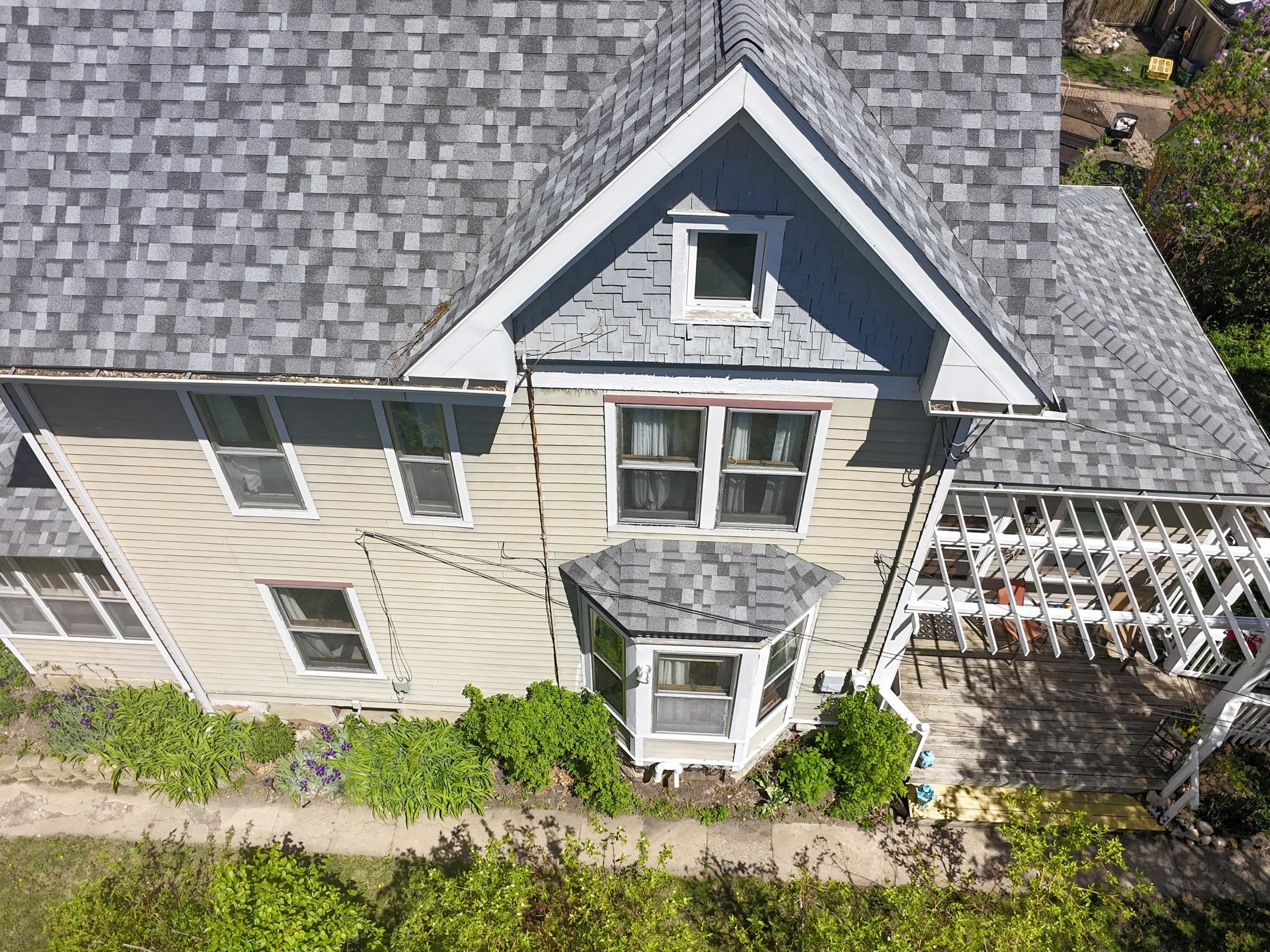Drone View from Side