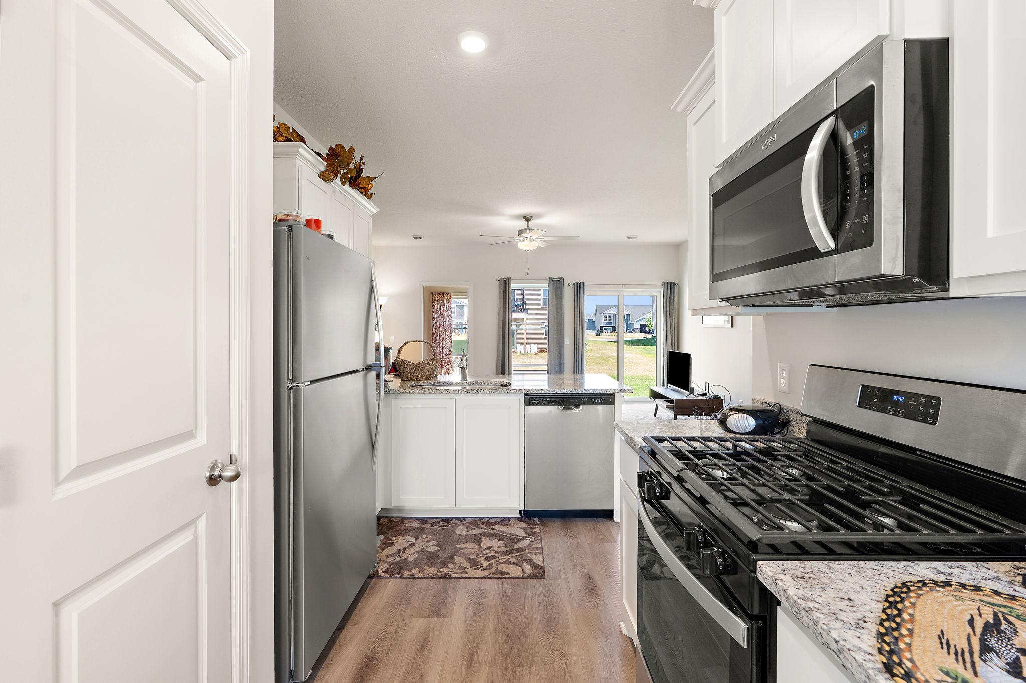 Kitchen into Living Room!