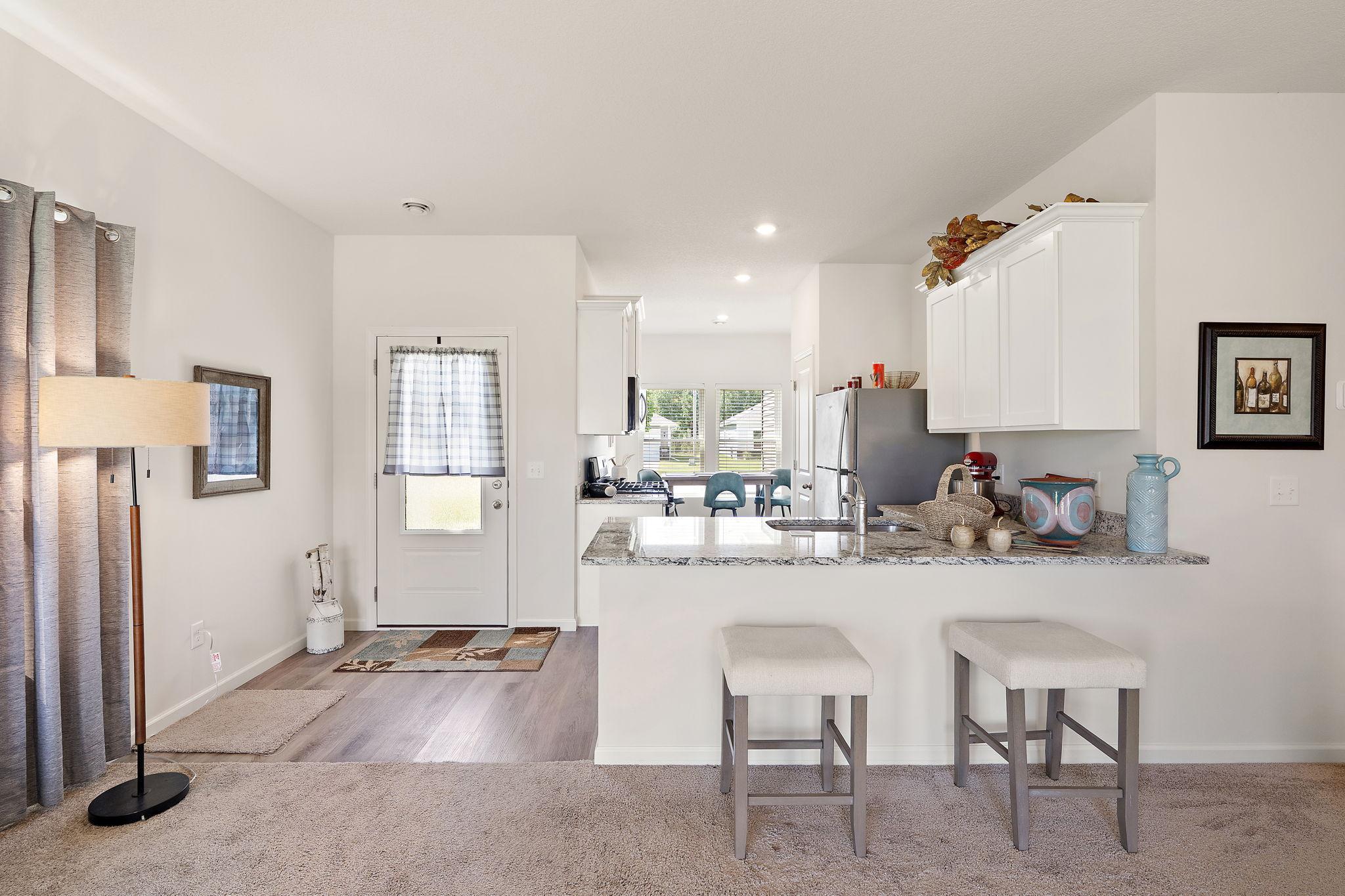 Entryway & Kitchen!