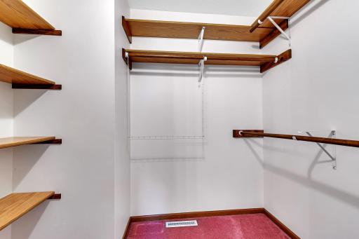 Primary Suite Walk-In Closet