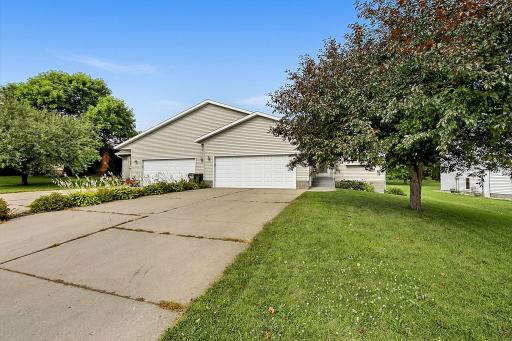 Front of Twin Home