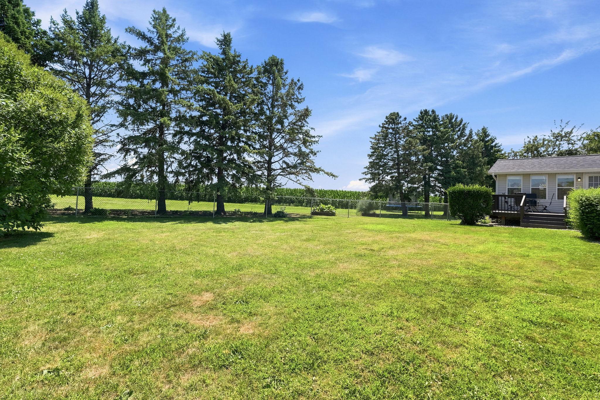 Private, Fenced Backyard with Space to Relax and Play