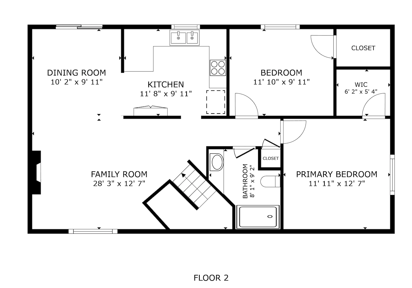 Main Level Floor Plan