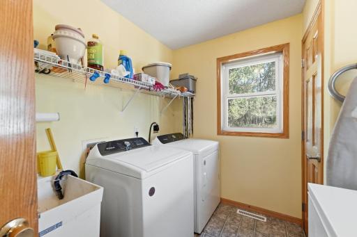 Laundry is conveniently located on main level.