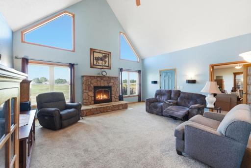 Imagine cozy winter evenings in the great room!