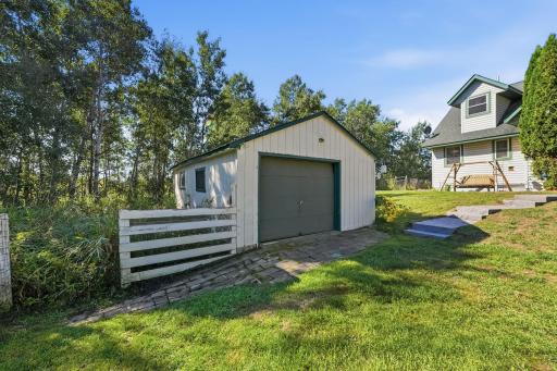 Garage was built with original homestead, estimated to be 1986.