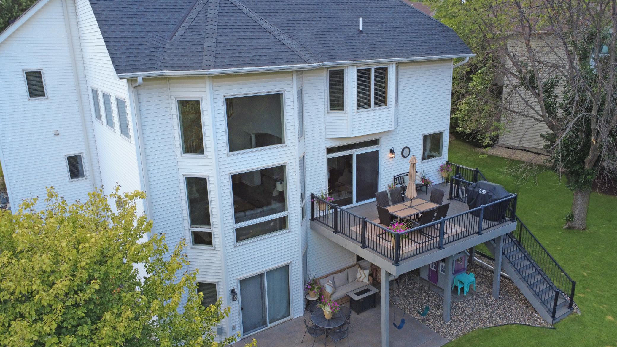Backyard Deck, Patio and Great Room